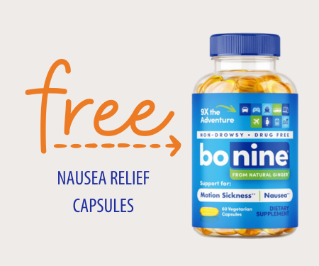 Free Bonine Ginger Nausea Relief Capsules