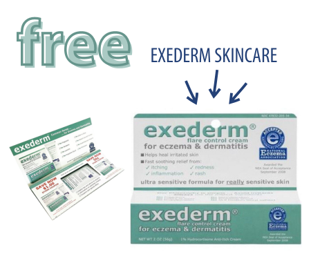 Free Exederm Skincare Products