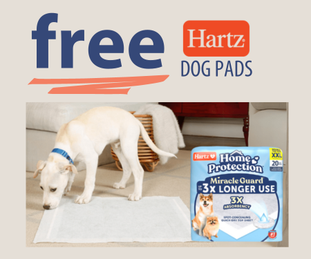 Free Hartz Miracle Guard XXL Dog Pads