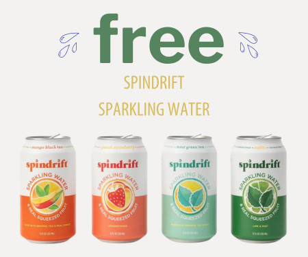 Free Spindrift Sparkling Water