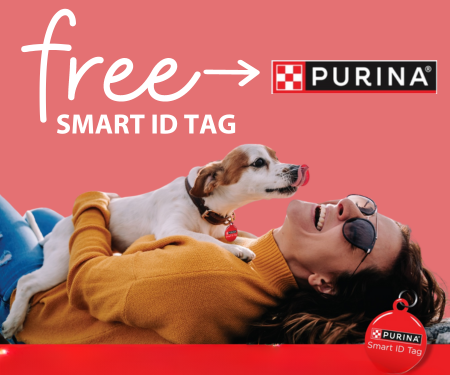 Free SuperPet Smart ID Tag from Purina