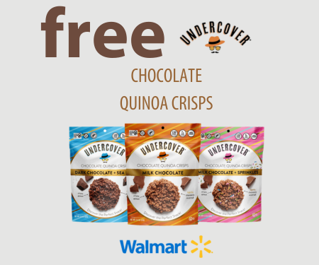 Free Undercover Snacks Chocolate Quinoa Crisps