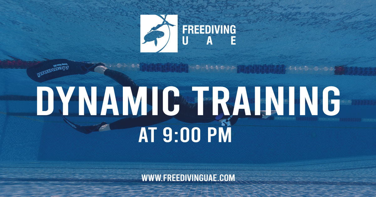 Dynamic Training 9:00 PM - Freediving in United Arab Emirates