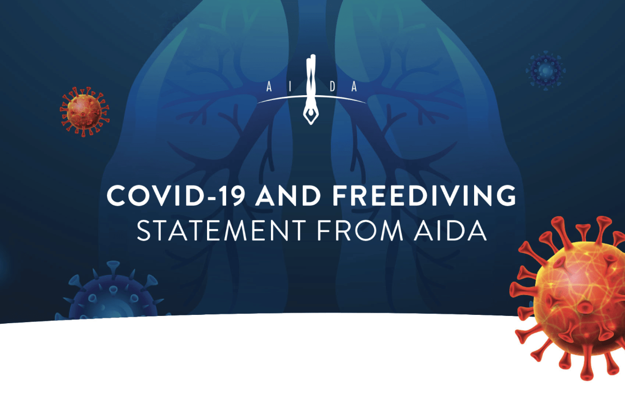 AIDA recommendations during the situation with COVID-19 - Freediving in United Arab Emirates. Courses, Certificates and Equipment