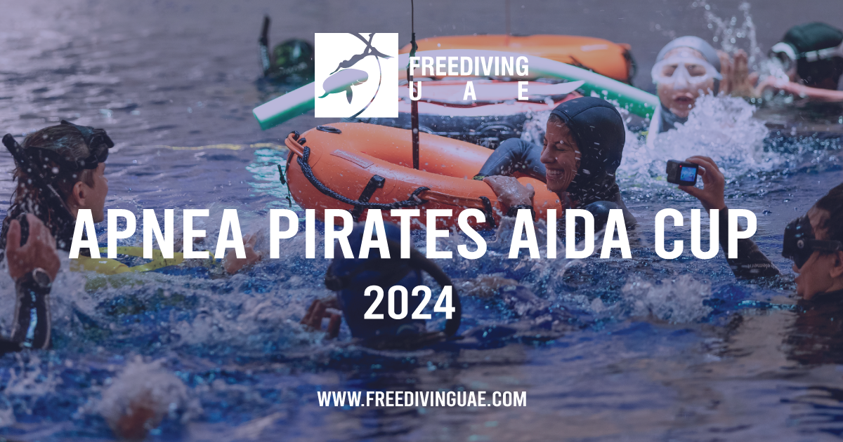 Apnea Pirates AIDA Cup 2024 – June Static - Freediving in United Arab Emirates. Courses, Certificates and Equipment