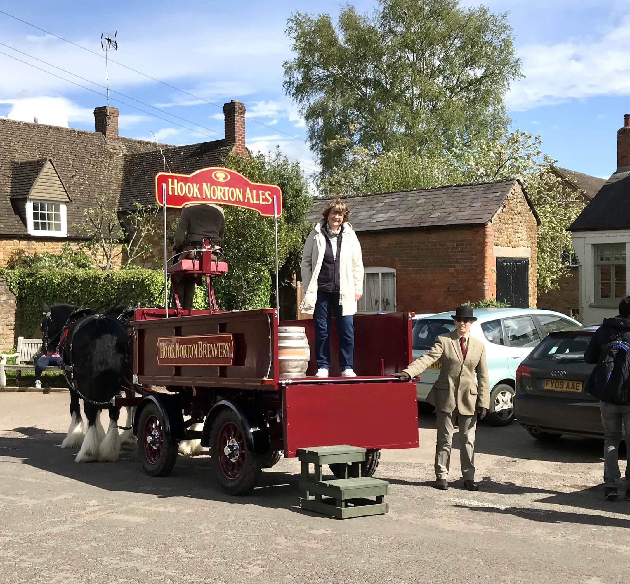 pam ayers in the cotswolds