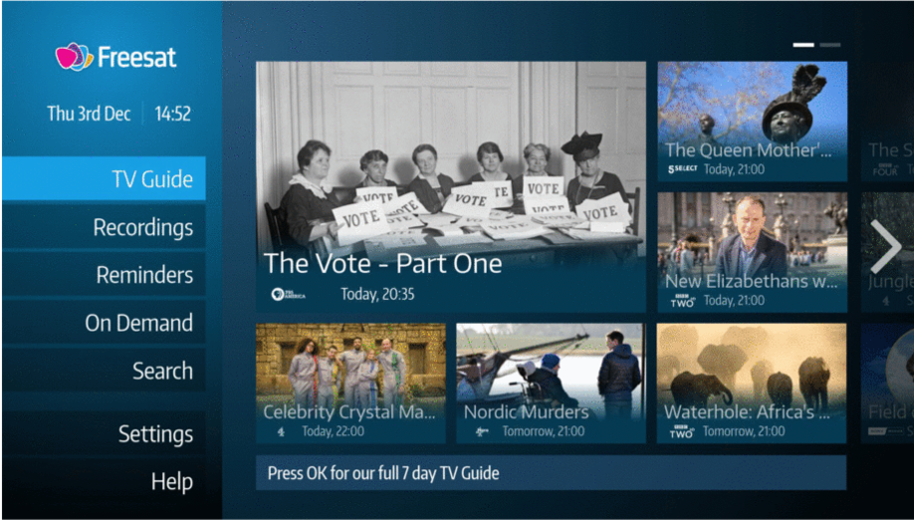 Freesat TV Guide