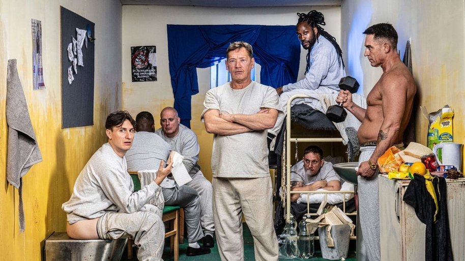 banged up channel 4 - Tom Rosenthal, Sid Owen and Marcus Luther