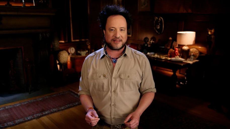 Giorgio A. Tsoukalos in Ancient Aliens season 15