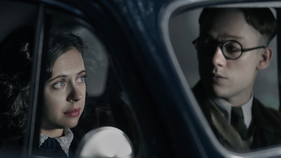 Beth Powley and Joe Cole as Miep and Jan Gies in A Small Light