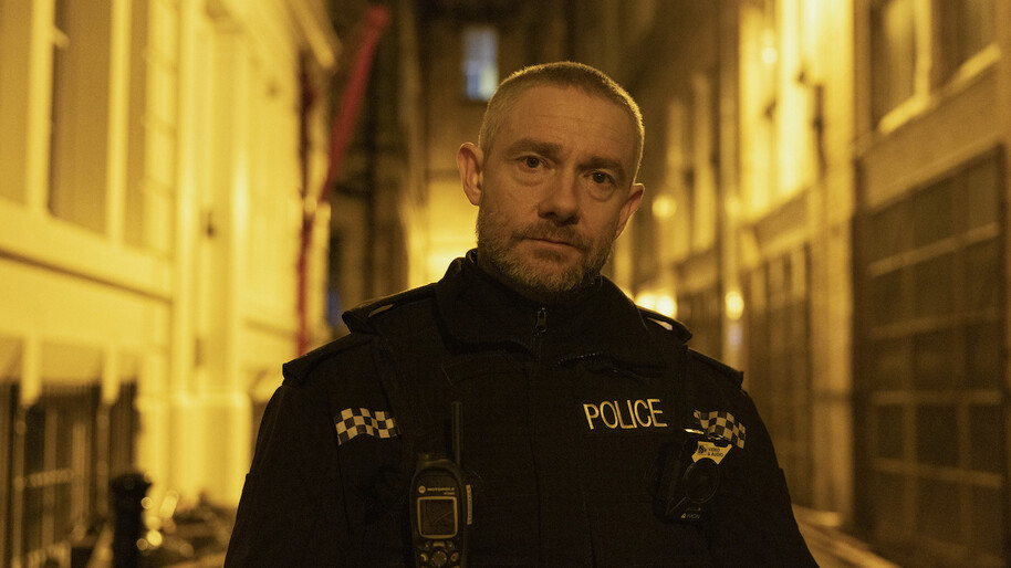 Martin Freeman in police uniform