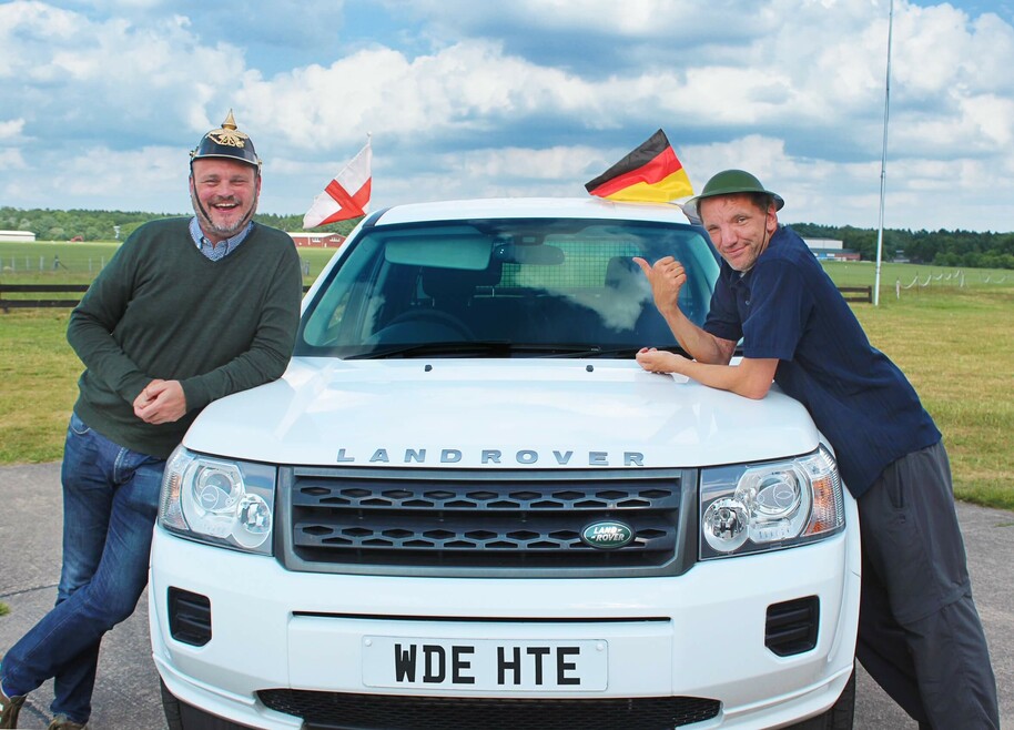 Al Murray and Henning Wehn in Germany