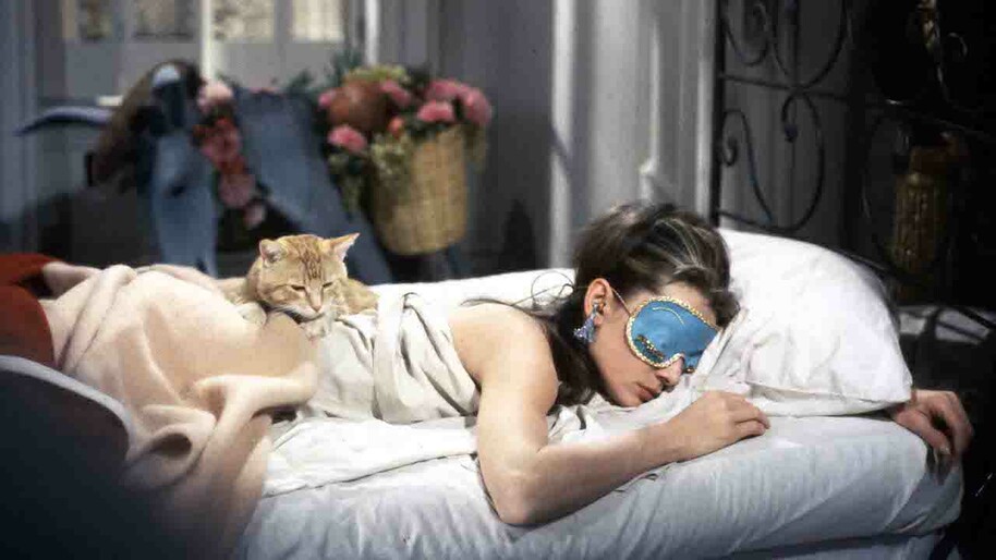 Holly Golightly in bed