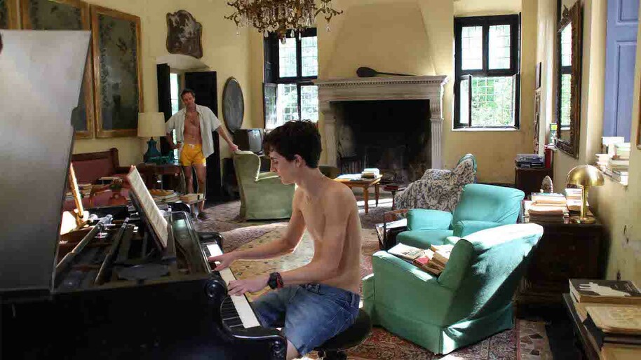 call me by your name elio playing piano