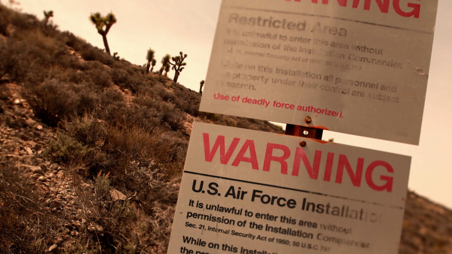 inside area 51's secrets government sign 