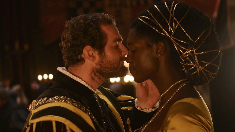 anne boleyn and henry viii kissing