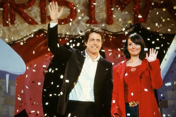 Hugh Grant in Love Actually