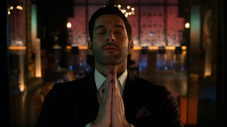 lucifer praying