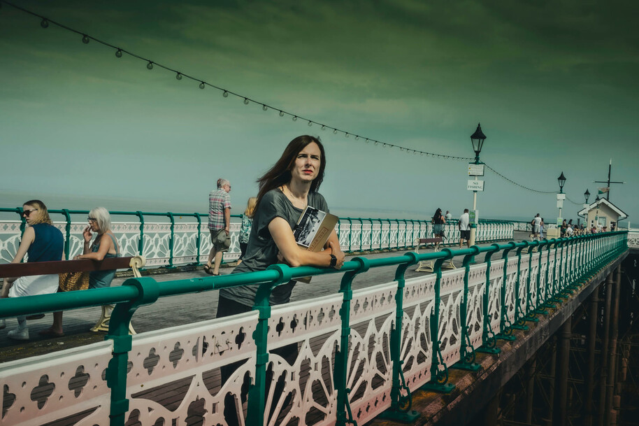 nell darby on seafront