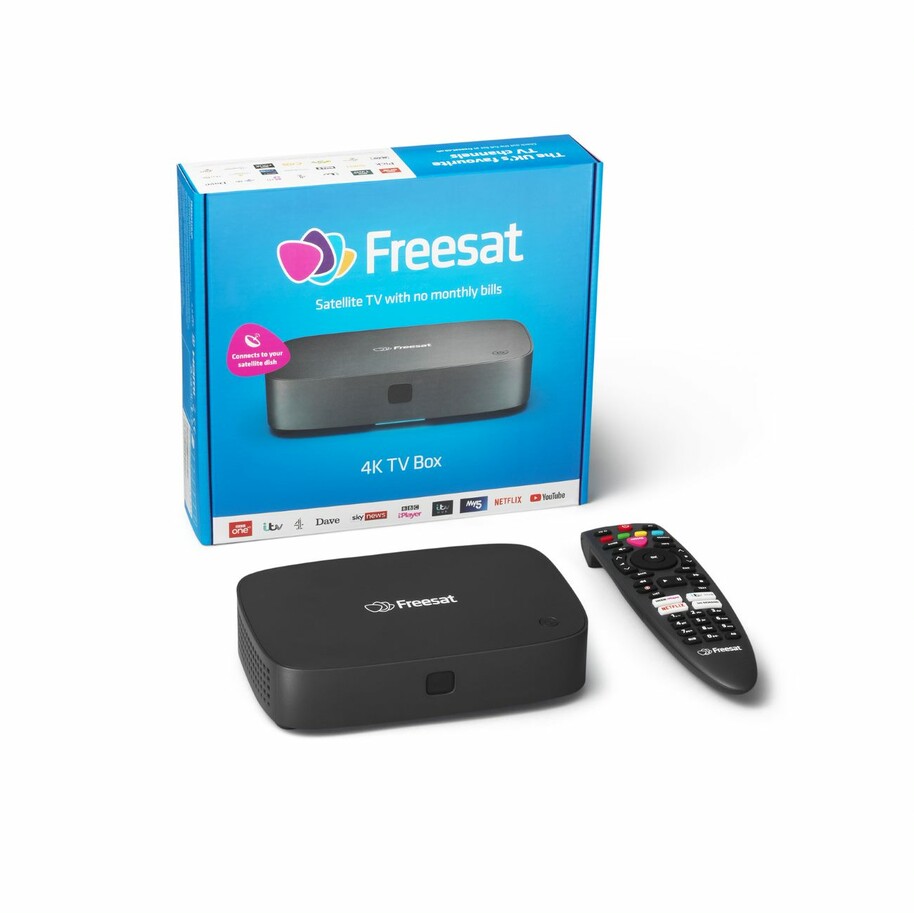 freesat 4k tv box (non-recordable) product imagery