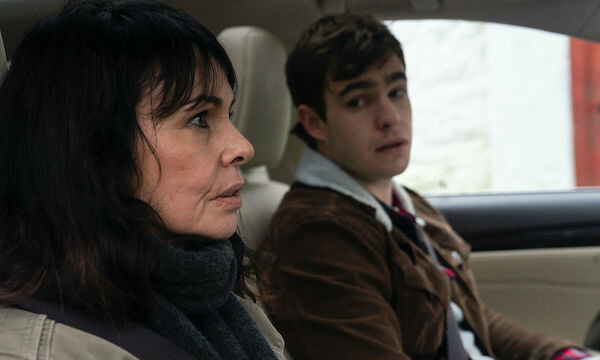 Penance character Jed in car with Rosalie