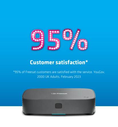 95% customer satisfaction