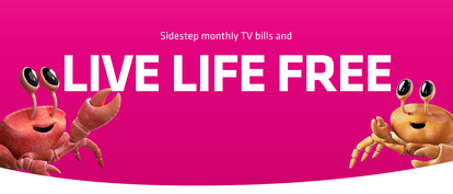 live life free with Ossi and pod crabs
