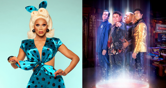 comfort shows teaser featuring rupaul and red dwarf