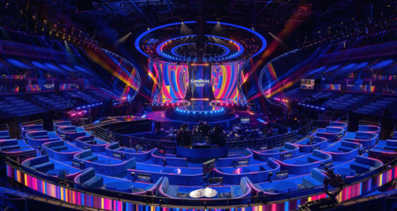 eurovision 2023 stage in liverpool