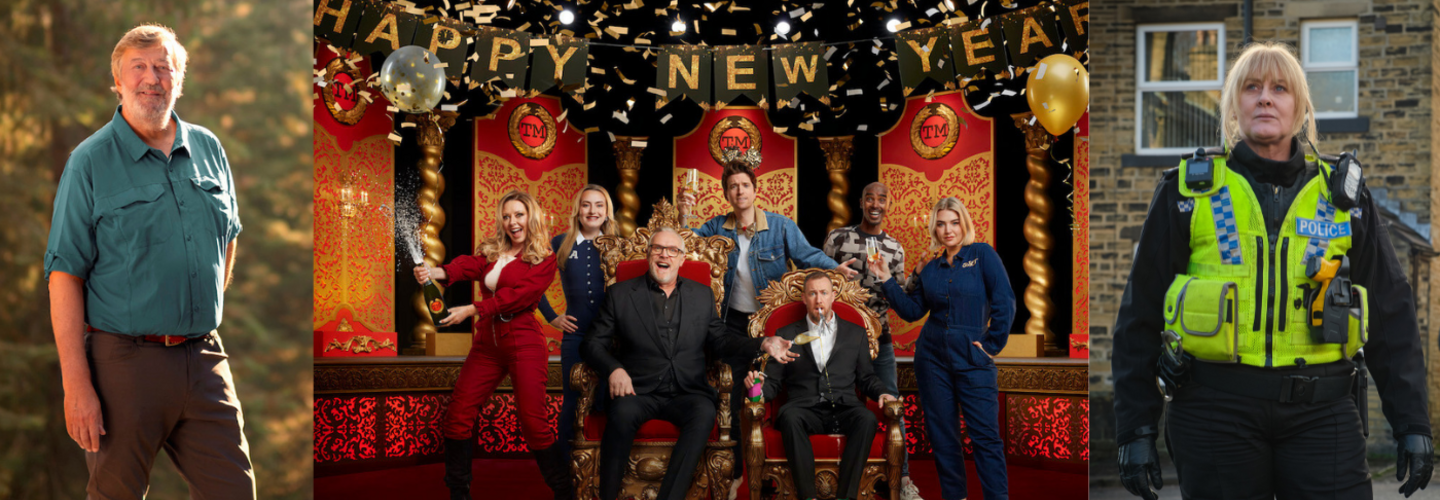 new year tv including a year on planet earth, taskmaster's new year treat and happy valley