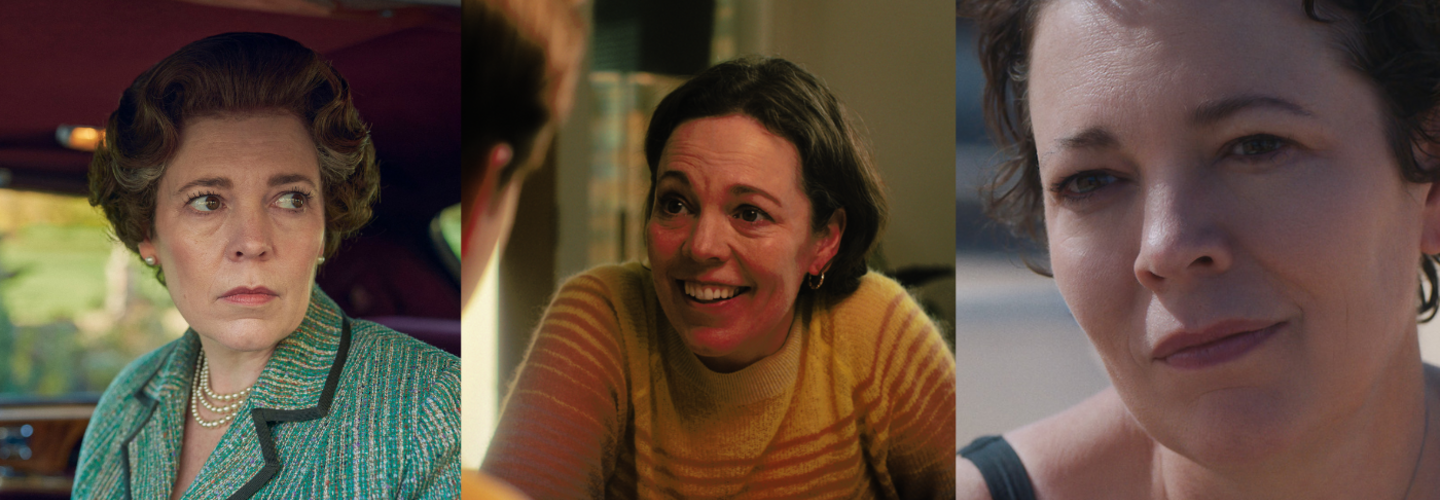 olivia colman in the crown, heartstopper and the lost daughter