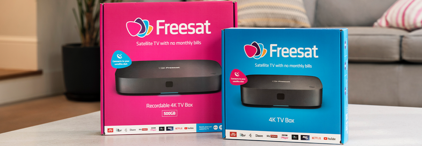 freesat set top boxes 