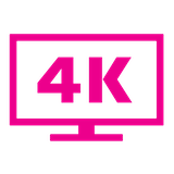 4k tv icon