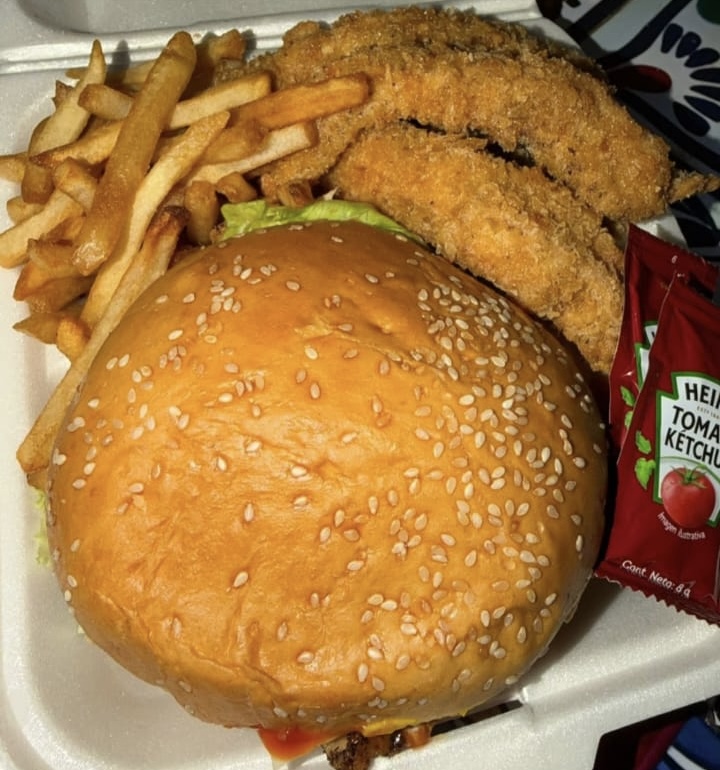 Combo Burger (Fingers)