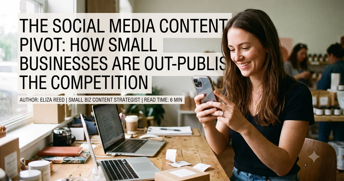 The Social Media Content Pivot: How Small Businesses Are Out-Publishing the Competition
