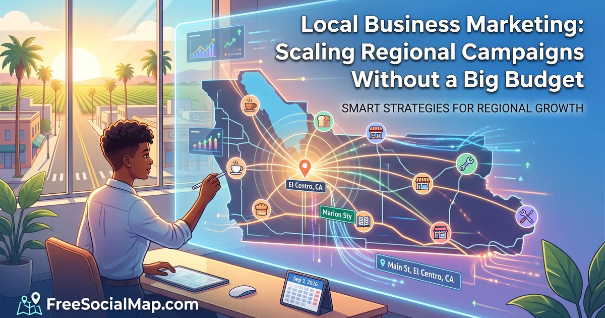 Local Business Marketing: Scaling Regional Campaigns Without a Big Budget