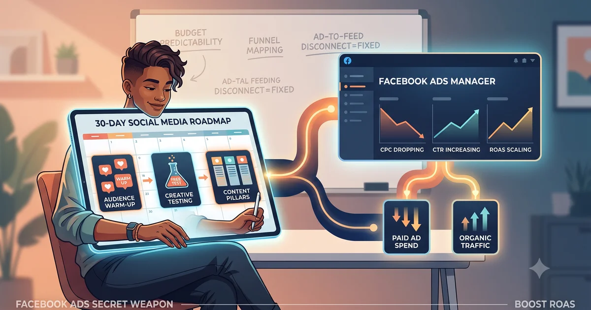 Why a 30-Day Social Media Roadmap is Your Facebook Ads Secret Weapon