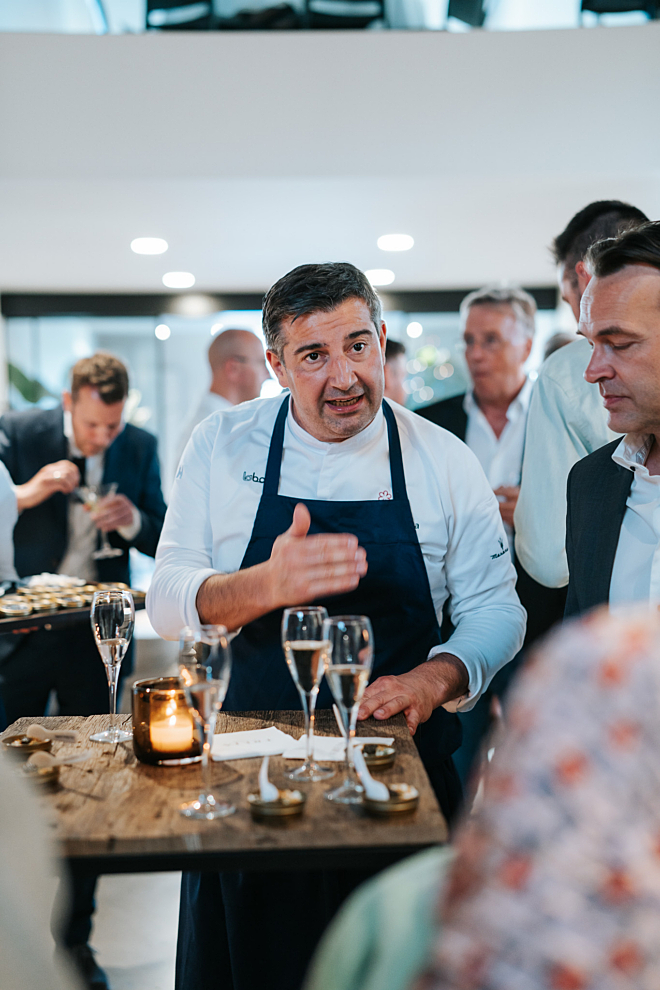 Luxe event van Freja Interior Concepts met diner van Pepé.