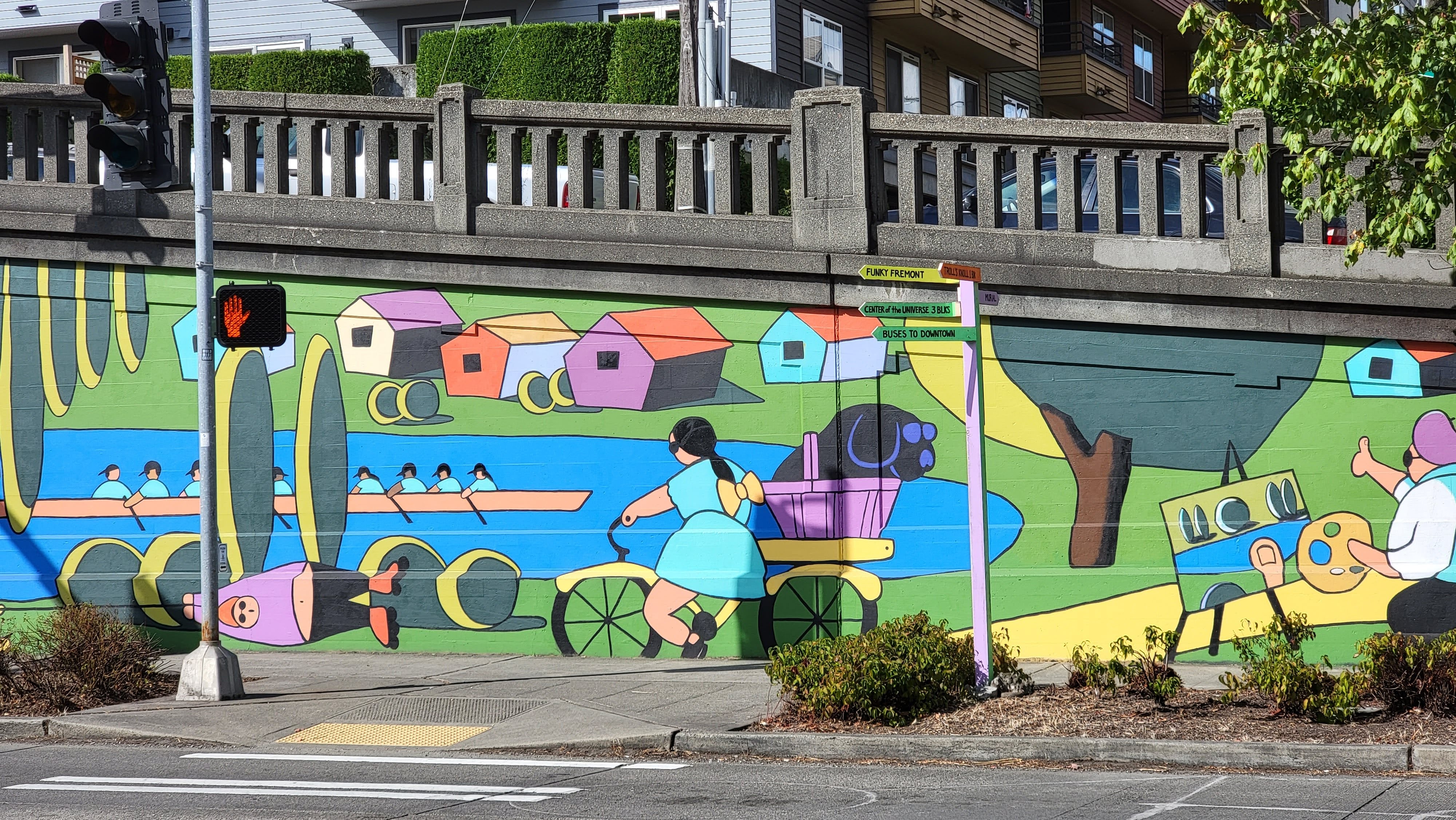 colorful mural