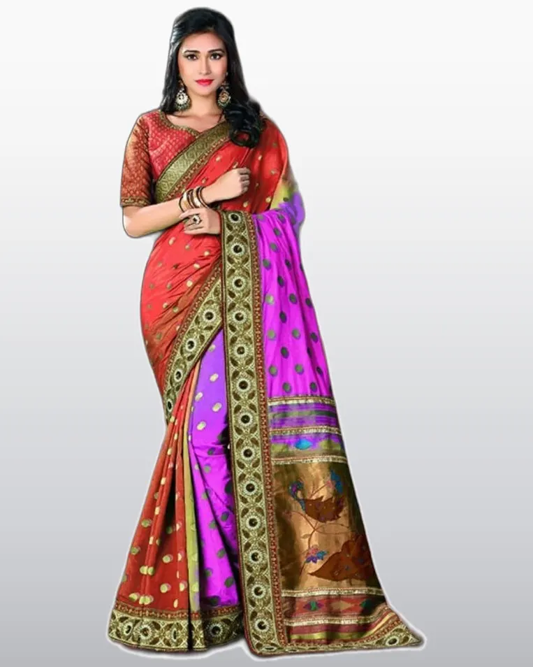 Nayonika  Silk Designer Zari Weaving Sarees