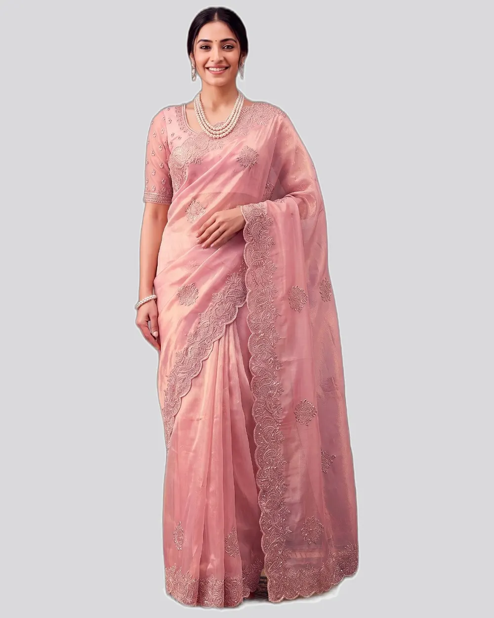 Icloth V19 Classical Fandy Chiffon Sarees