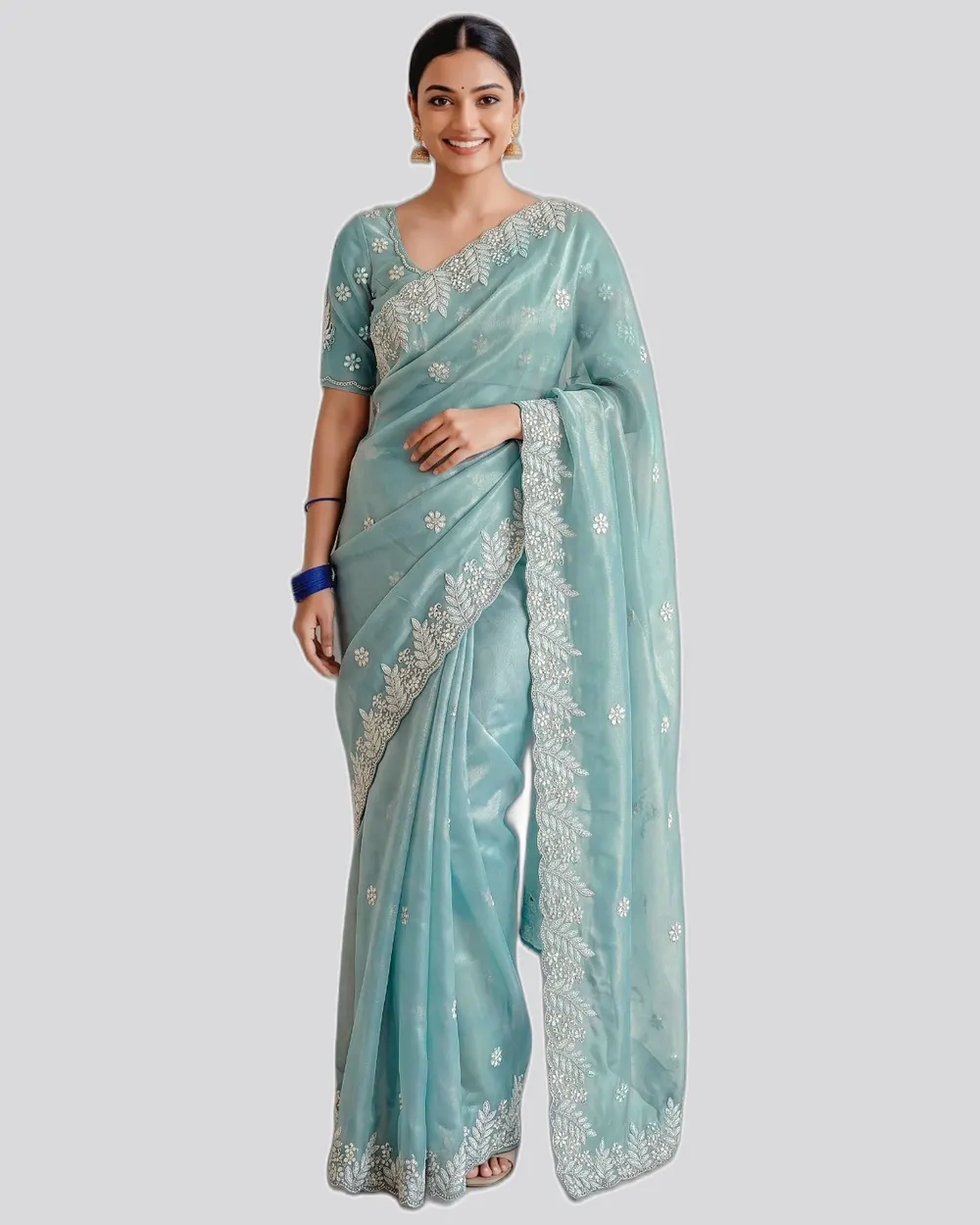 Icloth V19 Classical Fandy Chiffon Sarees