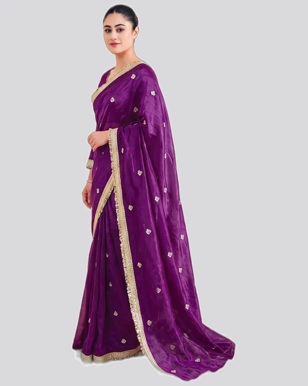 Icloth V19 Classical Fandy Chiffon Sarees