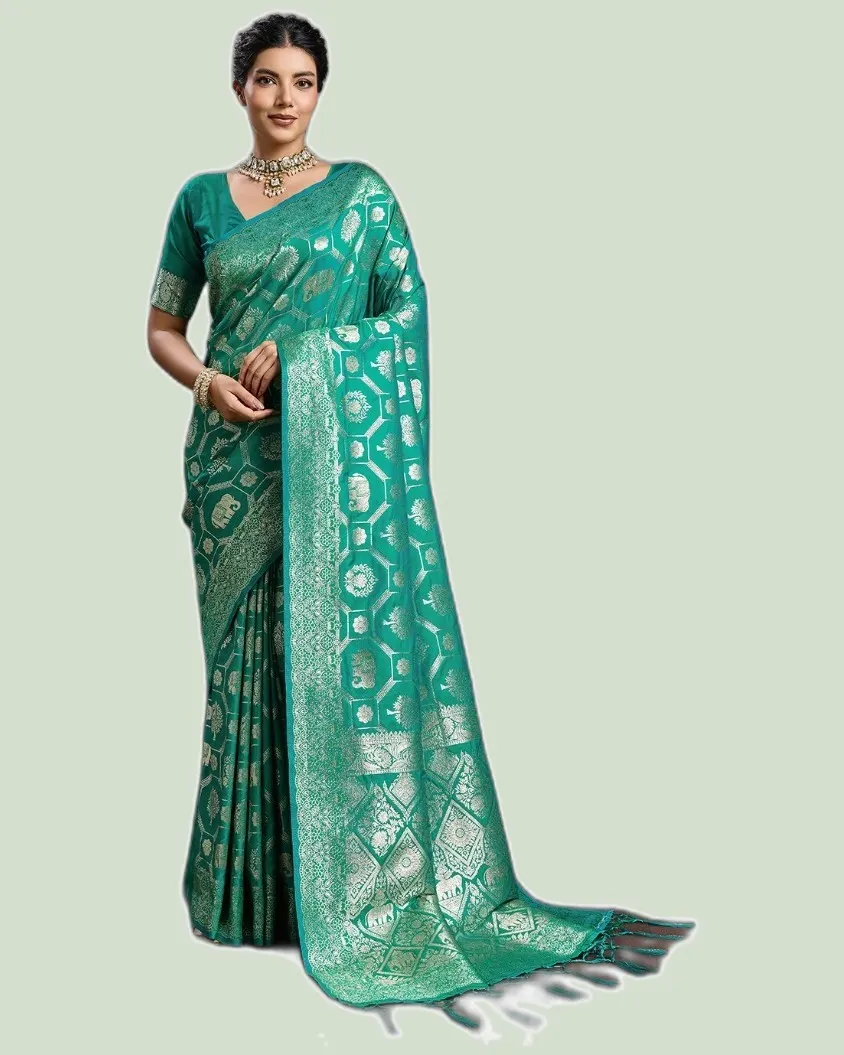 Rajwada Silk V2 Zari Work Sarees