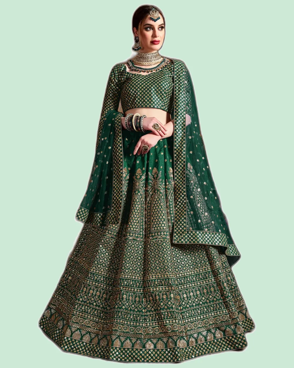 Wedding Royal Silk Lehenga Choli