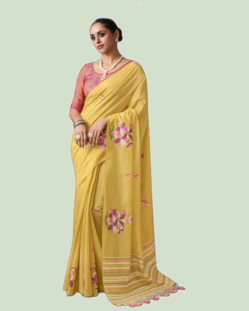 Carnival Wear Lux Viscose Exclusive Sarees