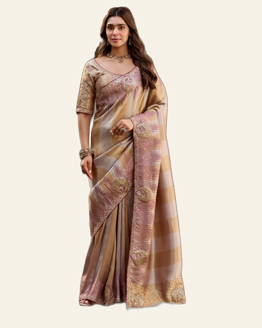 Siddhi Fancy Pure Fabric Sarees