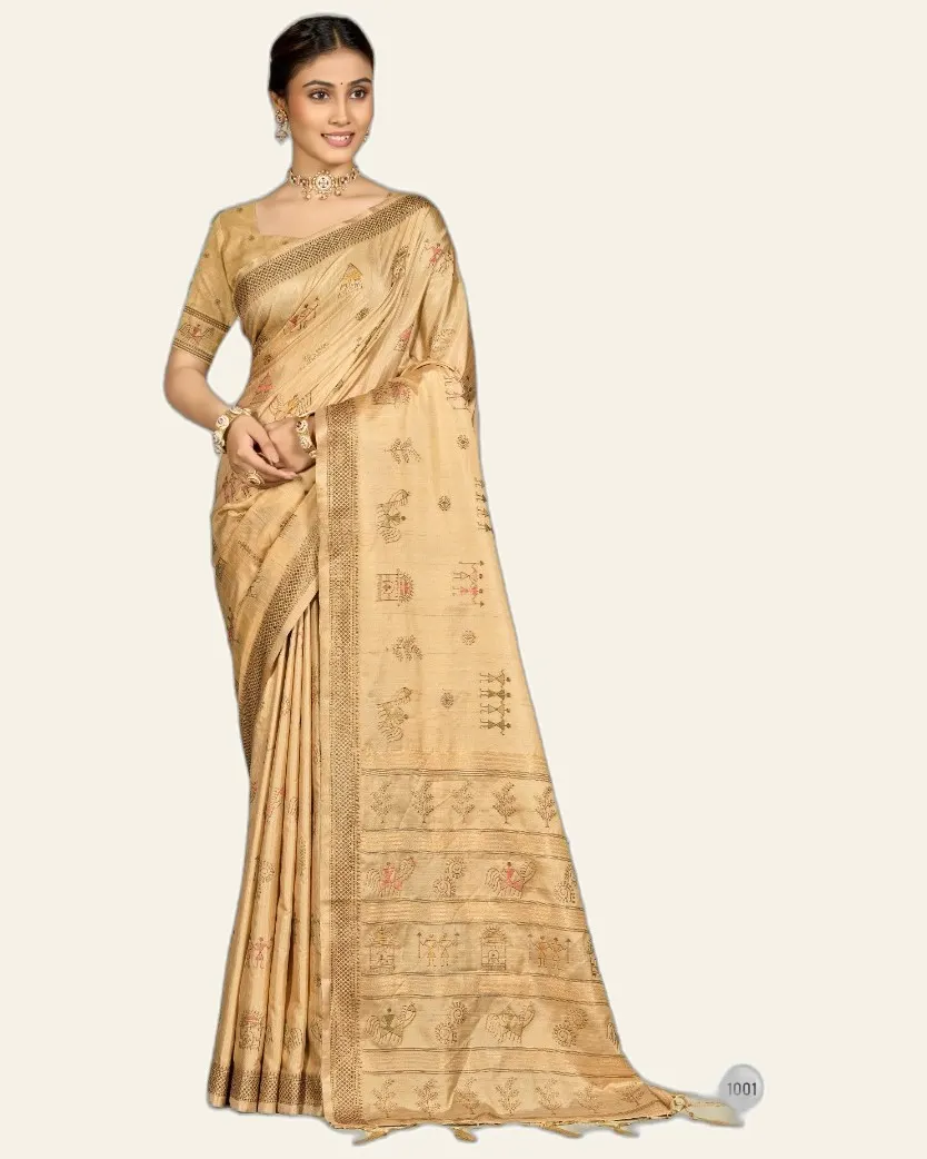 Ethnic Pure Silk  Festive Sarees