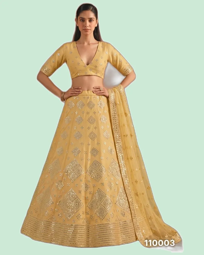 Lookbook V2 Oraganza Embroidered Lehenga Suits
