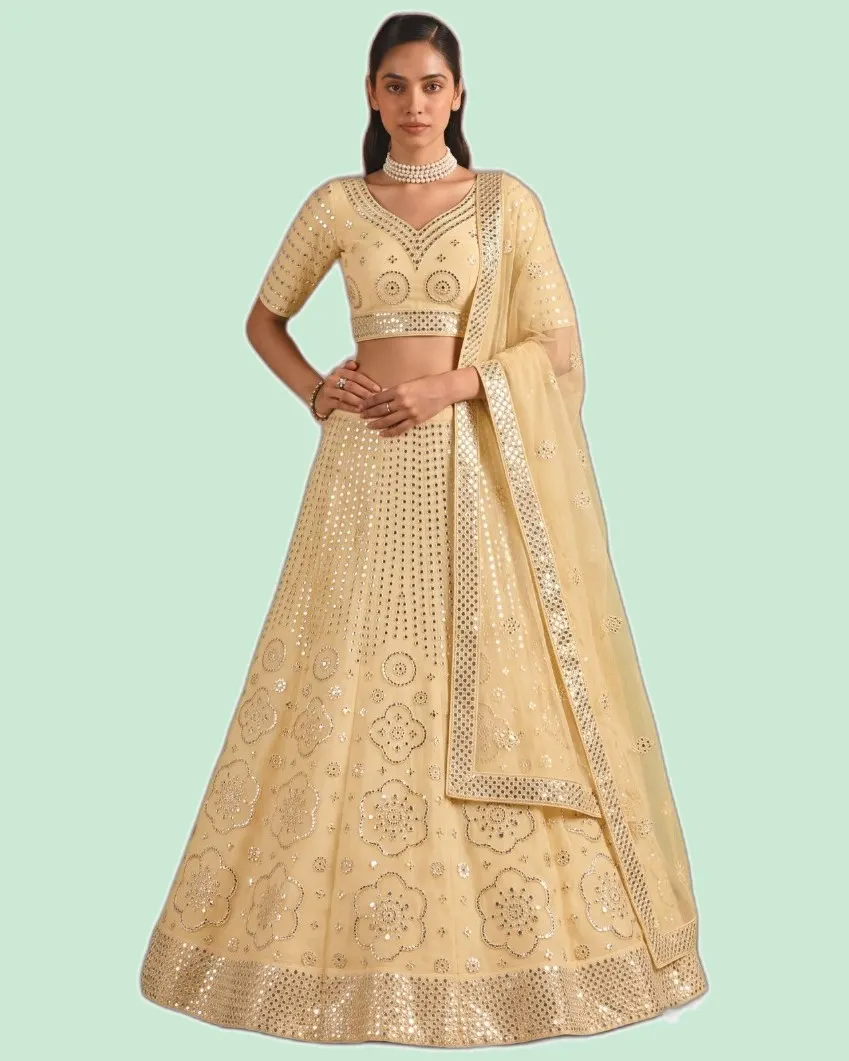 Lookbook V2 Oraganza Embroidered Lehenga Suits